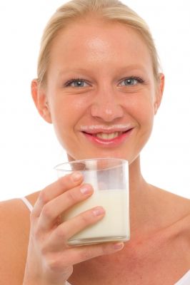 A glass of milk daily keeps you healthy!/freedigitalphotos