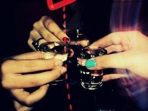 Women taking up alcohol/ weheartit