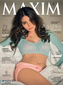 Anushka Sharma on Maxim/Maxim facebook