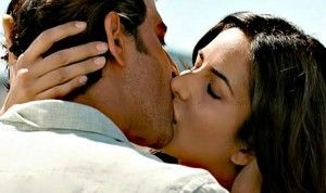 Hrithik Katrina in a still from Zindagi Na Milegi Dobara