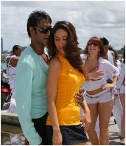 Kareena Kapoor and Ajay Devgn