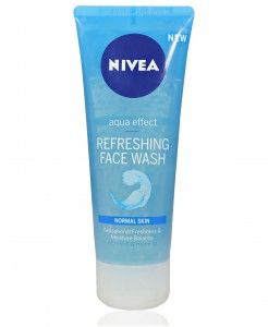 Nivea Aqua Effect Refreshing Face Wash 