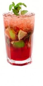 Watermelon and coconut cooler