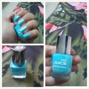 Nail Juice Nail Enamel (Cyan)