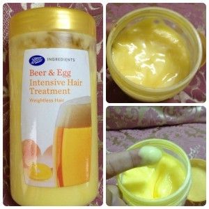 Boots Beer and Egg Intensive Hair Treatment