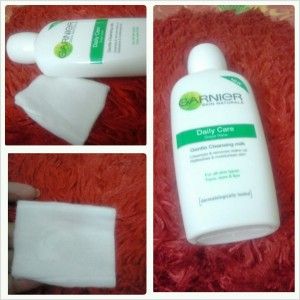 Garnier daily care cleaning milk