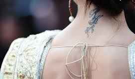 Deepika's tattoo