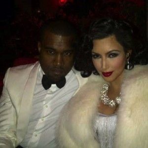 Kim and Kanye West