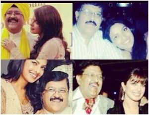 Priyanka with her dad