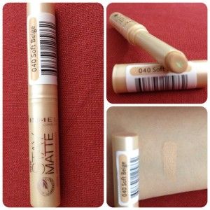 Rimmel Stay Matte Dual Action concealer