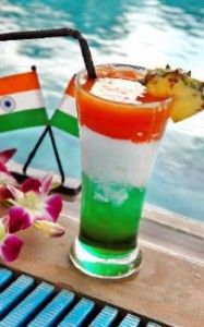 Tricolor Mocktail by Bellagio