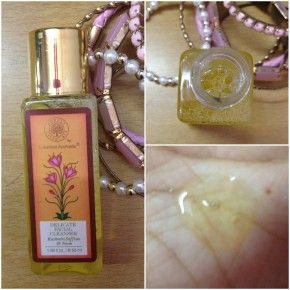 Forest Essentials Kashmiri Saffron and Neem Delicate facial cleanser