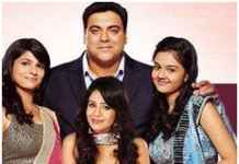 Ram Kapoor with her three daughters in Bade Acche Lagte Hai