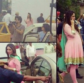 Kareena and her baby bump