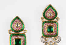 Diamond earring design