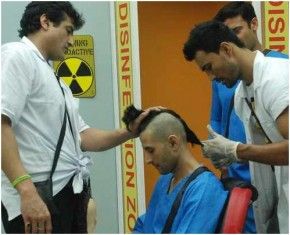 Apurva's new hairdo in Bigg Boss