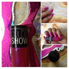 Maybelline colour show