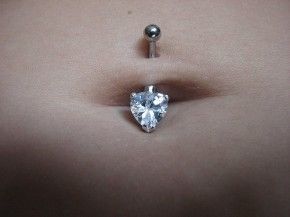 Navel piercing