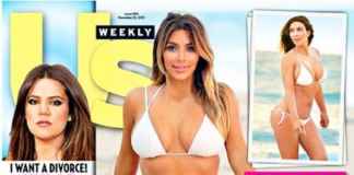 Kardashian on the cover of Us Weekly