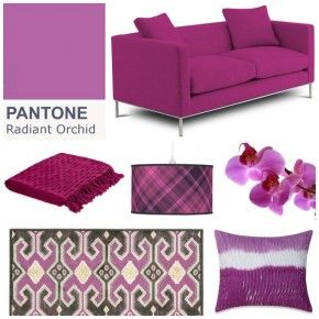 Brighten your home with Radiant Orchid