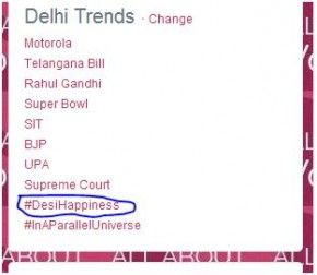 #DesiHappiness