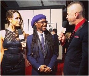 Nile Rodgers at Grammy/facebook