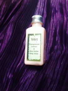 Vert Pomegranate Extract & Shea Butter Body Lotion