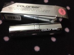 Colorbar Matte Touch Lipstick Arresting Pink