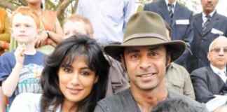 In happier times: Chitrangada, Jyoti and their son