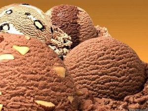 Chocolate ice cream