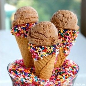 Chocolate ice cream