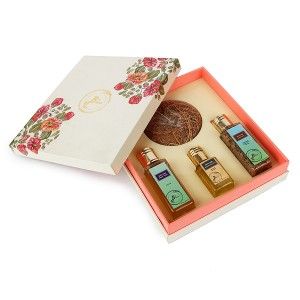 Organic bath care gift box