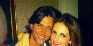 Hrithik Roshan and his wife Sussane