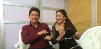 Madhuri Dixit with husband
