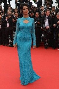 Mallika Sherawat at Cannes 2014 Opening ceremony
