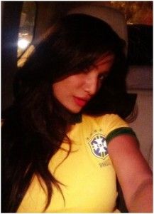 Poonam supports Brazil