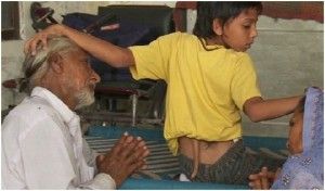 Indian teenager with a tail