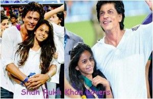 Shah Rukh Khan with Suhana/twitter