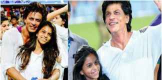 Shah Rukh Khan with Suhana/twitter