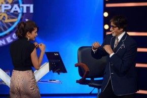 On the sets of Kaun Banega Crorepati