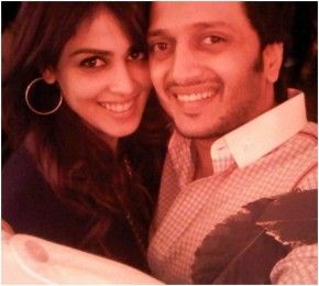 Genelia D'Souza and Riteish Deshmukh 