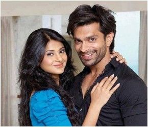 Karan Singh Grover with Jennifer Winget