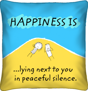 Happiness cushion by Portico