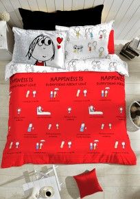 Happiness Is... bedspread by Portico New York