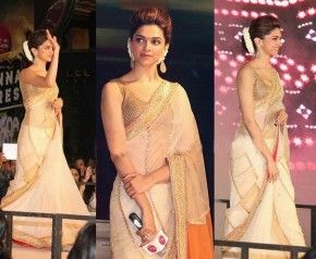 Deepika rocks a saree