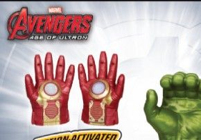 Iron Man Arc FX Armour & Hulk gamma grip fists