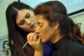 Tara Moghaddam during the make-up session 3