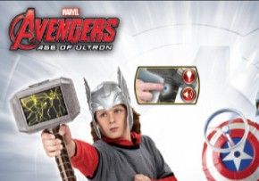 Thor Hammer & Cap am shield