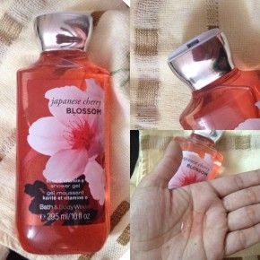 Bath and Body Works Japanese Cherry Blossom shower gel