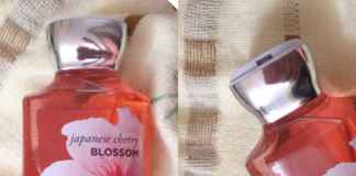 Bath and Body Works Japanese Cherry Blossom shower gel